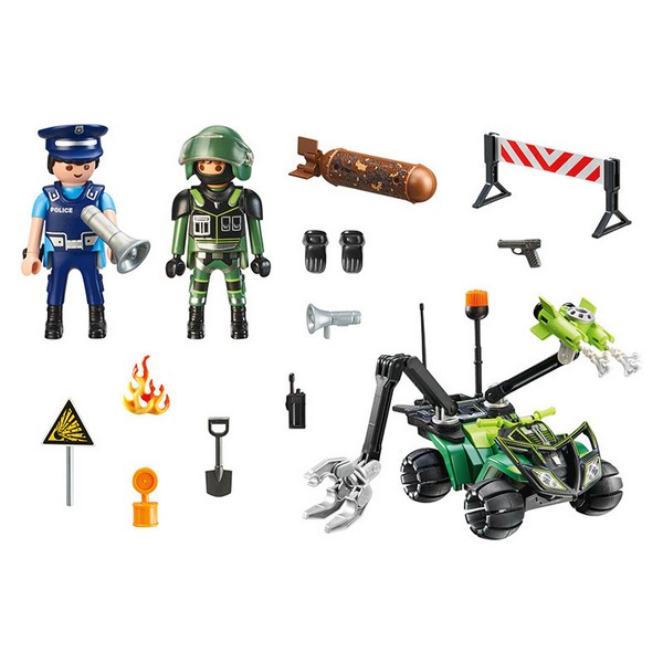 Playmobil 70817 Starter Pack Rendőrség veszélyes bevetésen